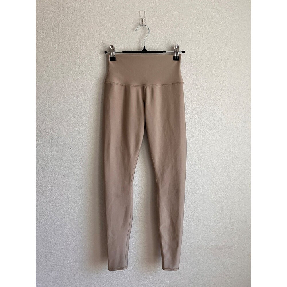 Alo Yoga High Waist Airlift Legging *Full Length in Gravel Size SMALL